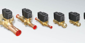 HONGSEN鸿森HV10M4T电磁阀12mm焊口220 380V冷库制冷空调电磁阀