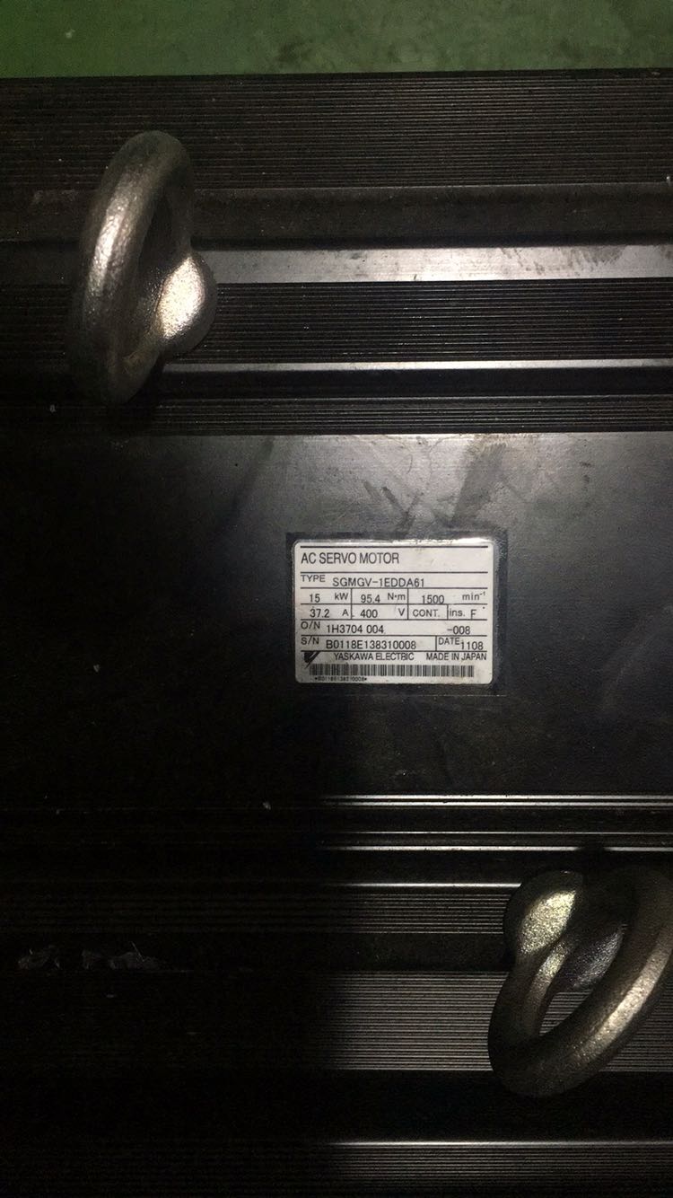 拍前询价:原装安川伺服电机SGMGV-1EDDA61