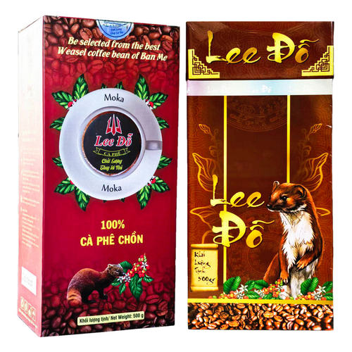 越南原装猫屎滴漏过滤咖啡粉500g