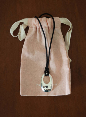 复古气质项链毛衣链情侣铜镀厚银