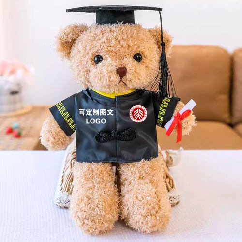 正版博士小熊泰迪熊毕业熊礼物