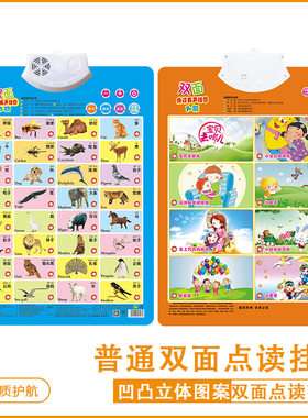乐乐鱼益智玩具有声挂图