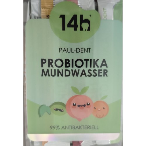 宝儿德德国技术14h益生菌漱口水清新口气99%除菌便携式11ml*20条