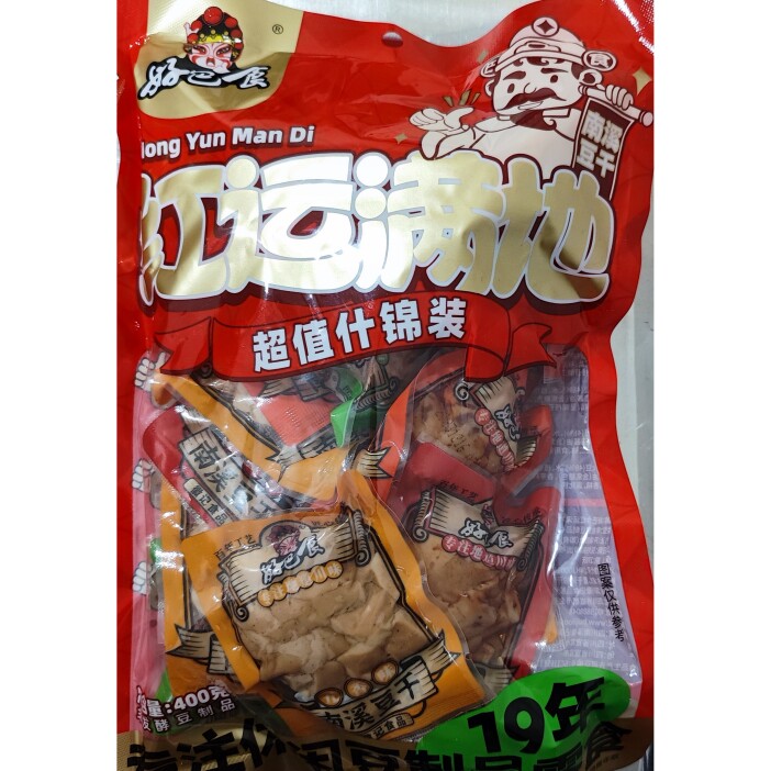 好巴食经典豆干非发酵豆制品什锦装400g休闲零食