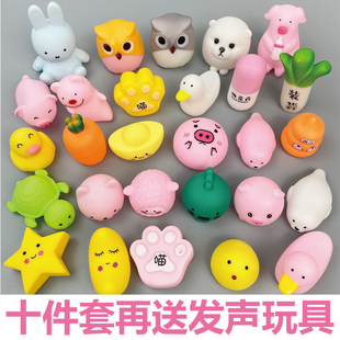 环保搪胶狗狗发生玩具小型犬玩具泰迪比熊茶杯犬玩具发声惨叫鸡球