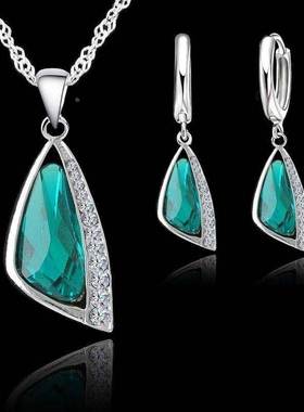 Jewelry Sets for Women Wedding Engagment Party Accessoreis 9