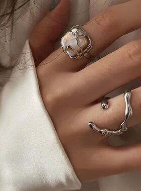 Ins Fashion  Samp Finger Rings for Women Creaive Simple Irre