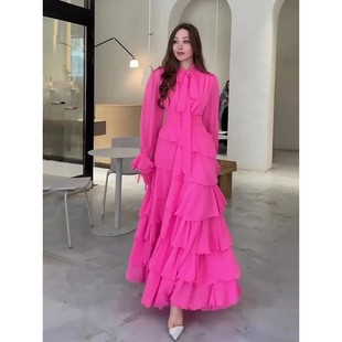 Modest for Women Party Dresses Jalabiya Vestidos Arab Long