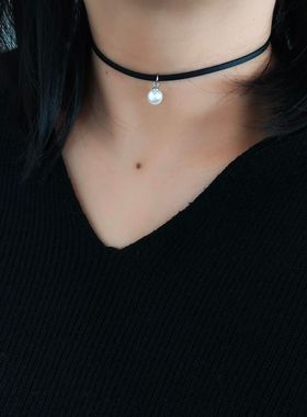 Sweet and cute simple everything artificial pearl pendant bl