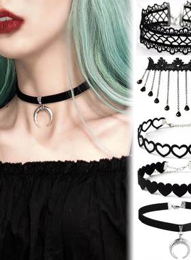 Korean Fashion Velvet Choker Necklace for Women Vintage Sexy