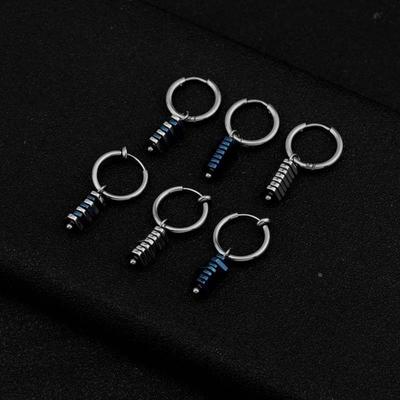 Y2K new fashionable punk titanium steel earrings