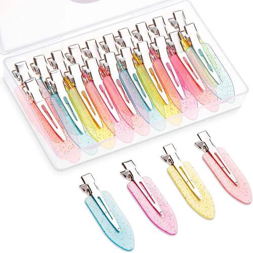 10/20PCS No Trace Hair Clips Handmade DIY Homemade Cream Gel