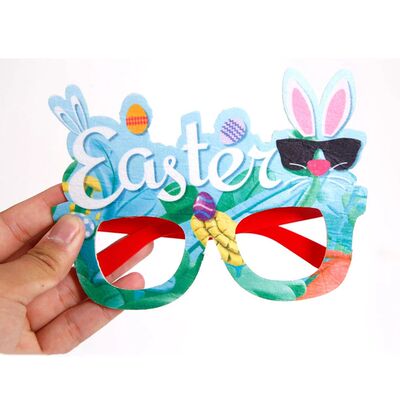 Easer Glasses Decoraion Caroon Colorful Cue Bunny Duck Carro