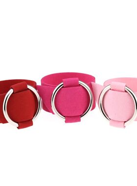 Punk Harajuku Simple Versaile Simple Circle Flannel Mulicolo