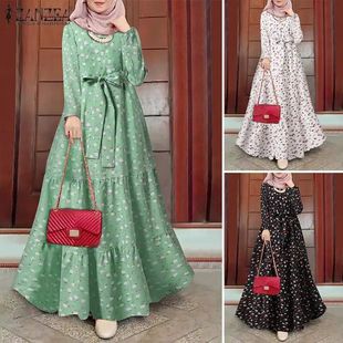 2024 New Dress Fashion Prined s for Women Slim Women Dress