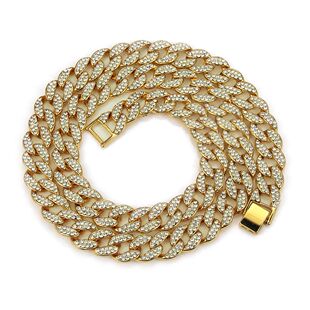European and American men's accessories all diamond studded