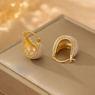 New Fashionable Classic Luxury U-shaped Copper Drip Glazed Z