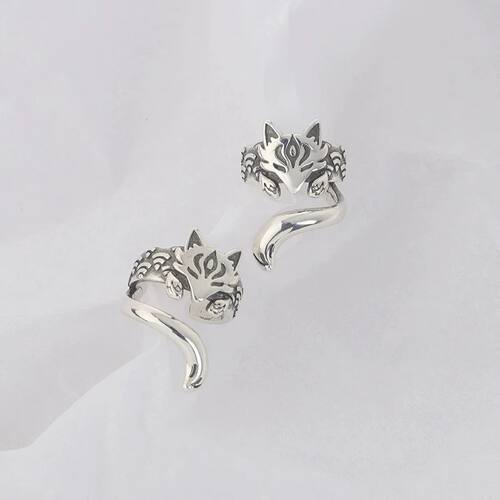 Retro Cute Fox Ear Clip For Women Unique No Ear Hole Ear Buc