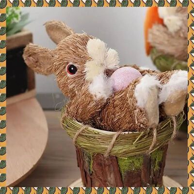 Easer Decoraions Bunny Spring Decoraions For Home Cue Caail