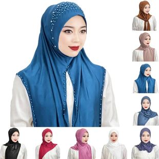 Pull On Ready Wear Instant Women Turban ic Arab Hat High Q
