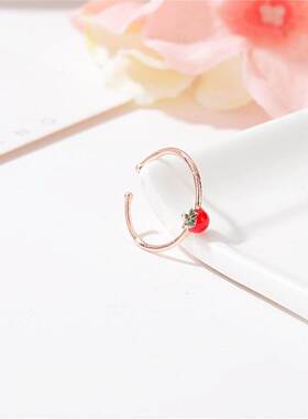 Japanese Korean Web Celebrity Girl Heart Lovely Strawberry F