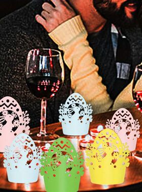 16pcs Easer decoraion candle edging, rabbi carnival fesive a