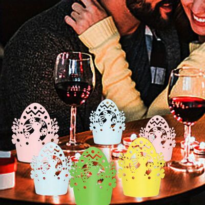 16pcs Easer decoraion candle edging, rabbi carnival fesive a