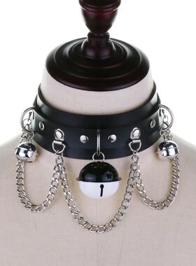 Punk Original design Personaliy Simple Mixed-color bell Adju