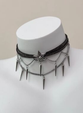 Original Dark Swee and Cool  Personaliy Ho girl Five-poined