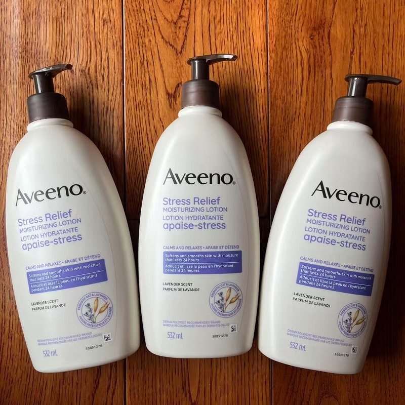 aveeno薰衣草舒缓保湿身体乳美版