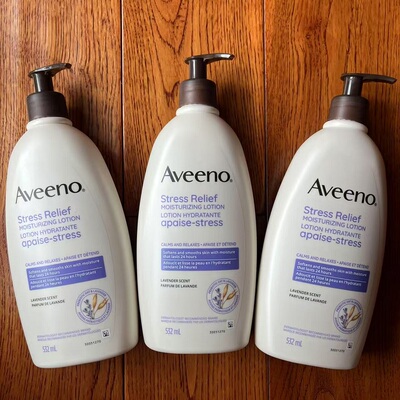 aveeno薰衣草舒缓保湿身体乳美版