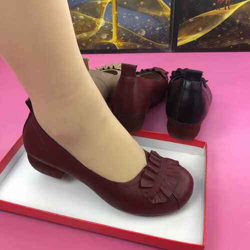 百搭一脚蹬软底妈妈鞋新款休闲