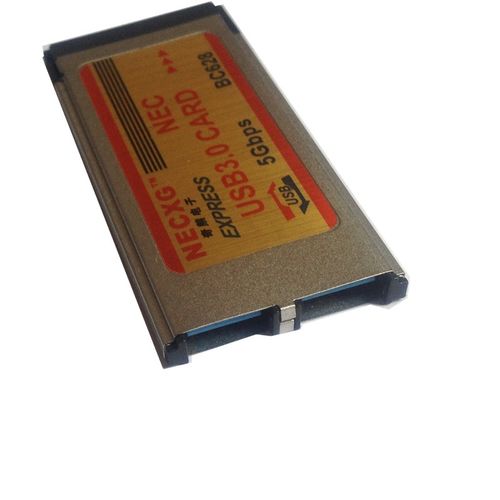 奇熊NECXG USB3.0笔记本扩展卡EXPRESS转2口USB3.0 NEC34MM包邮
