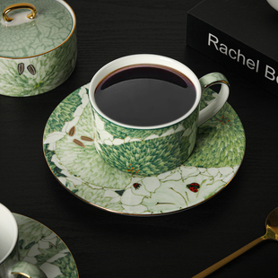 陶瓷镀金下午茶茶具 逐光欧式 咖啡杯礼盒 Beyer 爱莉卡贝叶Erica