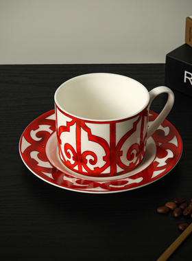 爱莉卡贝叶Erica Beyer  奥赛欧式轻奢骨瓷创意咖啡杯