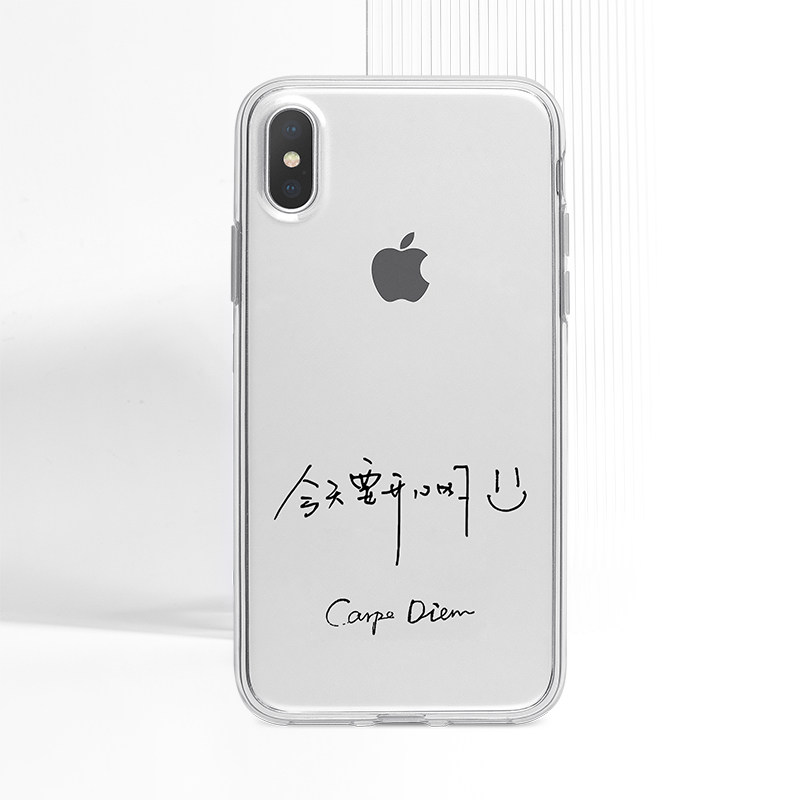 AppleiPhone13硅胶手写原创