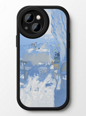 【午后浪漫】水彩画唯美风景适用iPhone17/16promax手机壳华为mate60pro软OPPOreon9苹果14vivoX200一加ACE3V