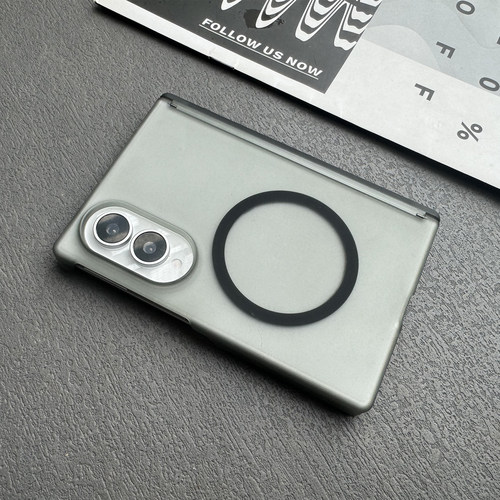 适用三星Galaxy Zfold8磨砂磁吸手机壳fold8 Ultra简约双中轴magsafe无线充电保护套fold8防摔超薄硬壳