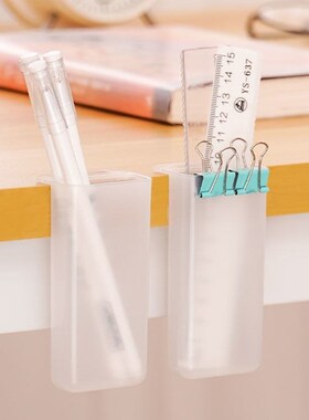 笔筒学生个性桌面用品时尚简约收纳盒小清新摆件多功能文具笔桶