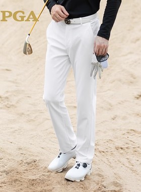 pga高尔夫裤子男士秋冬款透气弹力休闲百搭服装男装102094/101303