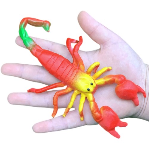 软胶仿真黑红大蝎子动物模型包邮