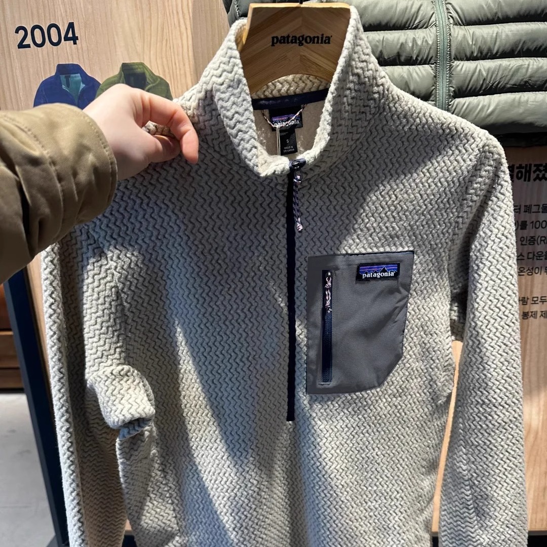新品 | 大阪奥莱巴塔哥尼亚经典男女同款R1抓绒保暖外套