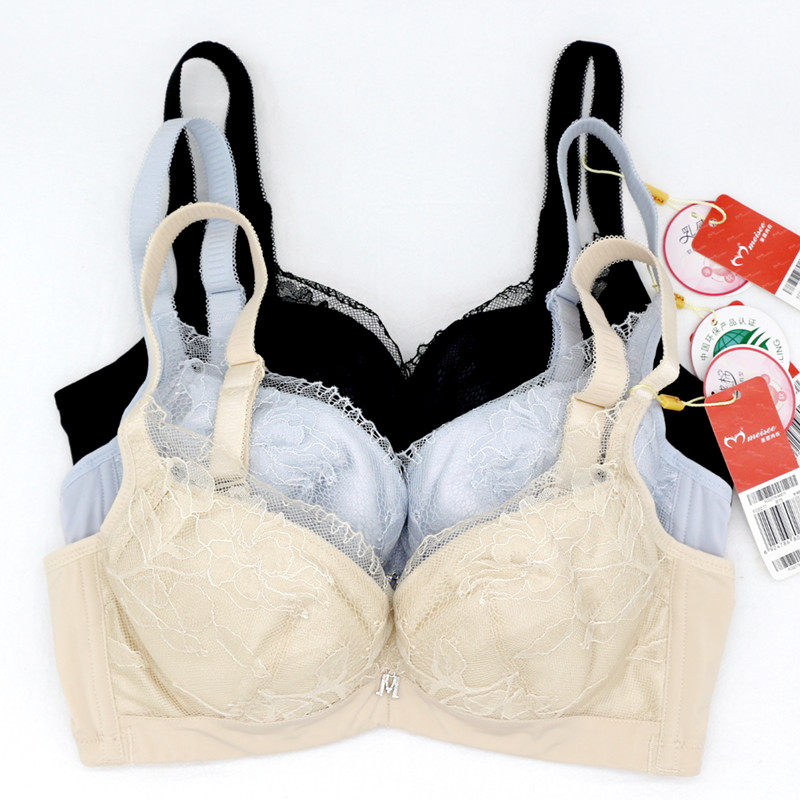 美思内衣聚拢收副乳上托软钢圈中薄软绵杯性感女文胸BC杯FC0277