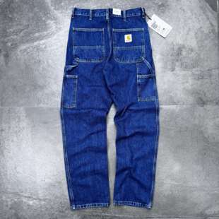 Carhartt 牛仔长裤 WIP knee卡哈特水洗直筒工装 single 现货