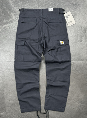 现货 Carhartt WIP aviation pant卡哈特格子布多口袋工装长裤