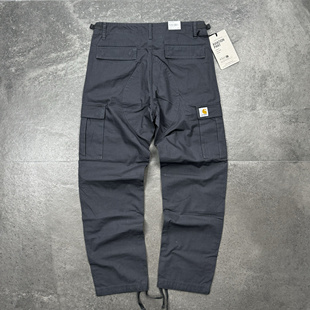 Carhartt 长裤 WIP pant卡哈特格子布多口袋工装 aviation 现货