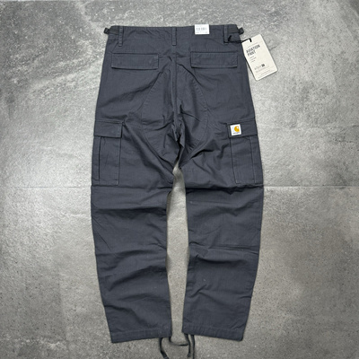 现货 Carhartt WIP aviation pant卡哈特格子布多口袋工装长裤