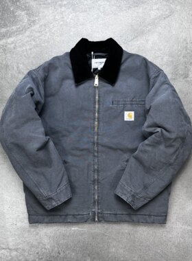 现货 Carhartt WIP OG DETROIT卡哈特厚款夹棉棉服底特律夹克外套