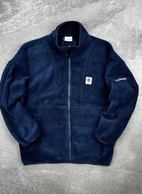 现货 Columbia x FREAKS STORE 24AW哥伦比亚摇粒绒拉链保暖夹克