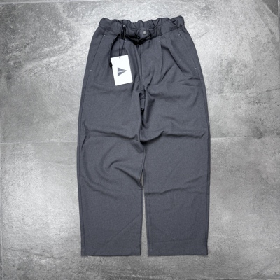 现货 and wander twill pants（Wide)男女款弹力宽松休闲裤25AW